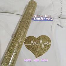 1张25x30厘米/10x12英寸闪光乙烯基热转印膜 DIY薄膜 - 25X30CM/10X12IN - 查看 19