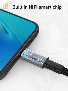 D8 USB-C 轉 3.5mm 耳機與充電轉接頭，2 合 1 USB-C 轉 AUX 音訊介面，附 PD 60W 快充轉接線，相容 17/16/16 Pro/16 Pro Max/15/15 Pro/15 Pro Max/15 Plus、Pro、Air 5、Air、Galaxy S23/S22+、Galaxy S10、S9、S8 Plus、Note 9、Note 8、Note A11、Note A20、Note A51、Note G6、Note G7、Note V30、Note V35、Moto Z2 等 - TC-0428黑色 - 查看 6