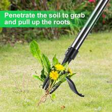 Heavy Duty Weeding Tool With Long Handle And 4-Claw Steel Head, Bamboo Gardening Manual Weeding Tool - Easily Remove Weeds Without Bending, Pulling Or Kneeling - Weeder + Stainless Steel Three-section Tube - View 10