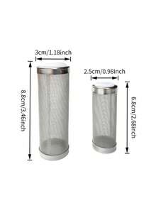 Stainless Steel Inlet Protection Cover, Aquarium Filter Bucket Filter Net Inlet Protective Sleeve, Crystal Shrimp Net - View 4