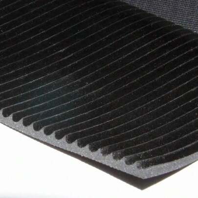 Fine Flute Rubber Matting Per Metre
