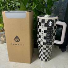 HydrojugTraveler 32 Oz/40 Oz Water Bottle With Handle & Flip Straw - Fits In Cup Holder, Leak Resistant Tumbler-Reusable Insulated Stainless Steel & Rubber Base - Gifts For Women & Men - Multicolor - View 30