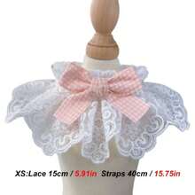 Rabbit Bib With Cute Bow Tie, Suitable For Various Sizes Of Rabbits, Lace Rabbit Bib, Applicable To Angora, Dutch Dwarf, Cats And Small Pet Rabbits, Adorable Pet Accessories, Fashionable Rabbit Accessories | Playful Collar Design, Rabbit Accessories - Multicolor - View 13