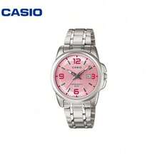 Casio 卡西欧 LTP-1314D-5A 女士石英表，粉色表盘，不锈钢表带，50米防水。 - 均碼 - 查看 11