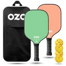 OZO Pickleball - Juego de 2 paletas - Verde Rosa - Ver 8