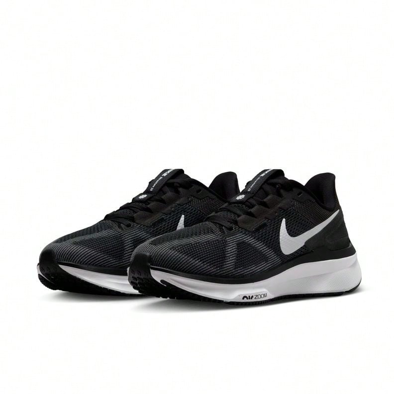 Nike W AIR ZOOM STRUCTURE 25 女子跑步鞋 DJ7884-001 - 黑/灰 - 查看 1