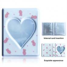 1 Album ảnh mini tình yêu siêu dễ thương, Album ảnh lưu trữ khung đơn 3 inch 40 trang, Album kỷ niệm, Ngày lễ, Quà tặng sinh nhật, Trở lại trường, Đồ dùng học tập - Nhiều màu - Xem 15