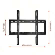 1个 - 黑色通用电视支架 - 适用于液晶电视，兼容14-42英寸电视，壁挂式通用电视支架 - 黑色 - 查看 7