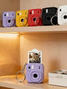 1 Móc khóa máy ảnh mini in 3D có thể tùy chỉnh, có thể chèn ảnh tùy ý, móc khóa hình máy ảnh dễ thương, thích hợp làm quà tặng cho cặp đôi/bạn bè, phụ kiện mang theo hàng ngày độc đáo có thể tùy chỉnh. - Nhiều màu - Xem 3
