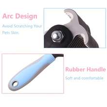 Pet Defuzzer, Dog Grooming Tool, Cat Deshedding Brush, Double-Sided Pet Supplies, Dog Brush - Multicolor - View 5