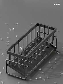 Giá để đồ nhà bếp, giá đựng đồ dùng nhà bếp để đựng nước rửa chén, miếng bọt biển, khăn lau, miếng cọ rửa bằng thép. - 23cm*9cm*11cm - Xem 12