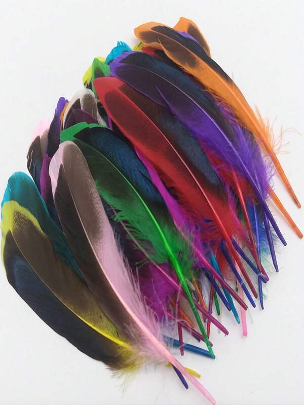 1 Pack Of 20 Pieces Mallard Duck Wing Feathers For Crafts Wedding Accessories Diy Natural Pheasant Plumes Centerpiece Decoration10-15 CM/4-6"