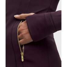lululemon Define Cropped Jacket Nulu - Ciruela negra - Ver 2