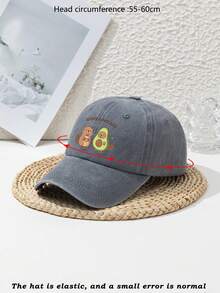 1pc Unisex Cute Capybara Design Adjustable Casual Sports Beach Animal Print Retro Style Polyester Soft Top Baseball Cap, Suitable For Spring, Summer, Autumn, Winter - Multicolor - View 8