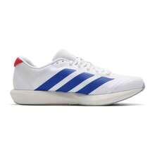 Adidas 2026春季男女通用休闲舒适户外旅行日常运动鞋 ADIZERO BK 跑步鞋 JQ1677 - 白/皇家藍/純寶石紅 - 查看 2