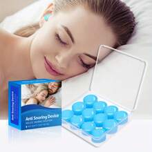 6/12pcs Reusable Plastic & Silicone Sleeping Earplugs - For Adults, Suitable For Music Concerts, Swimming, Snoring, Reading, Resting, Flights, Super Noise-Proof Swim Earplugs, Non-Irritating - Multicolor - View 3