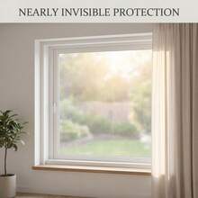 OBOVAY 1pc Self-Adhesive Anti-Mosquito Window Screen, Easy To Install, DIY Anti-Mosquito Net Curtain With Hook And Loop, Durable Mesh, Suitable For Home Insect Protection - Multiple Styles - View 7