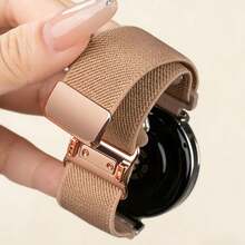 1条快拆式编织磁吸表带，兼容三星Galaxy Fit 3，男女通用，尼龙弹性表带，运动手表表带，适用于Galaxy Watch Fit3 - Samsung fit3 - 查看 15