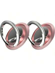 合金磁吸式360°旋转通用手机指环支架，可调节指握支架及车载手机支架，弹簧礼品 - 彩色 - 查看 9