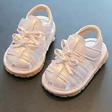 1 Pair Toddler Baby Soft Bottom Anti-Slip Princess Sandals - Pink - View 4