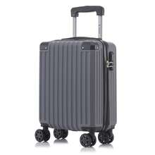 YONSLY Large Suitcase 28/24/20/16 Inches With 4 Wheels 360° Combination Lock Mesh Pocket Soft Rubber Handle Hard Shell Trolley Lightweight Suitcase - 深灰色 - 查看 11