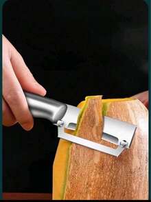 Multi-Functional Stainless Steel Peeler, Easily Peel Fruits, Winter Melon, Sugarcane, Pumpkin Without Effort - Multicolor - View 10
