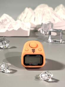 Mini Ring-Shaped Digital Counter, 5-Digit Precise Counting, LED Backlight, Reset/Week Function, Dedicated For Muslim Tasbeeh Prayer Counting - Multicolor - View 23
