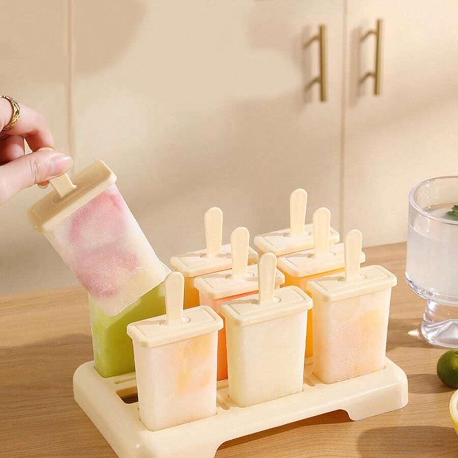 冰棒模具、创意冰棒模具、塑料冰棒模具、冰淇淋模具、冷冻冰块托盘、家用冰棒模具、果冻模具、厨房用品、厨房配件