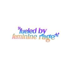 Nhãn dán vinyl "Women's Rage Fuel" - Thích hợp dán lên xe hơi, laptop, bình nước, v.v. Phụ kiện xe hơi dành cho nữ. - Một cỡ - Xem 12