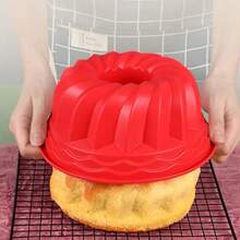 Khuôn bánh silicon hình tròn, khuôn nướng bánh bằng lò nướng, khuôn bánh mì silicon 12 lỗ, khuôn nướng bánh muffin và cupcake, khuôn nhựa. - Nhiều màu - Xem 6