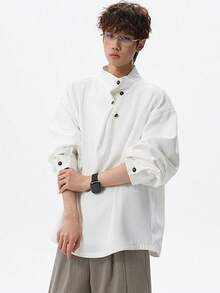 Men Shirts - White - View 3