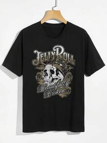 The Best Artist Merch T Shirt Street Fun Printed Men's Pure Cotton Comfortable And Fashionable 230g Black T-Shirt Suitable For All Seasons - Black - View 2