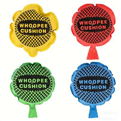 Random Style Shipped. Creative Prank Inflatable Cushion And Gag Sponge Toy, Suitable For April Fool's Day And Halloween, Holiday Gifts, Fun Prank Props, Gifts For Boys, Party Favors And Props.