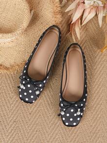 Women Flats - Black - View 7