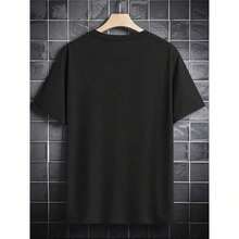 Spring Essential Women'sUnisex Black Oversized Short Sleeve T-Shirt - Ecuador National Flag Soccer Ball Graphic Patriotic Ecuadorian Soccer Fan Style 2026  World Cup High-Quality Printing Casual Game Day Match Viewing Top 
 Casual Crew Neck Tee For Daily & Vacation - 黑色 - 查看 5