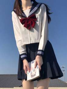 Cosplay Clothing - Màu xanh hải quân - Xem 2