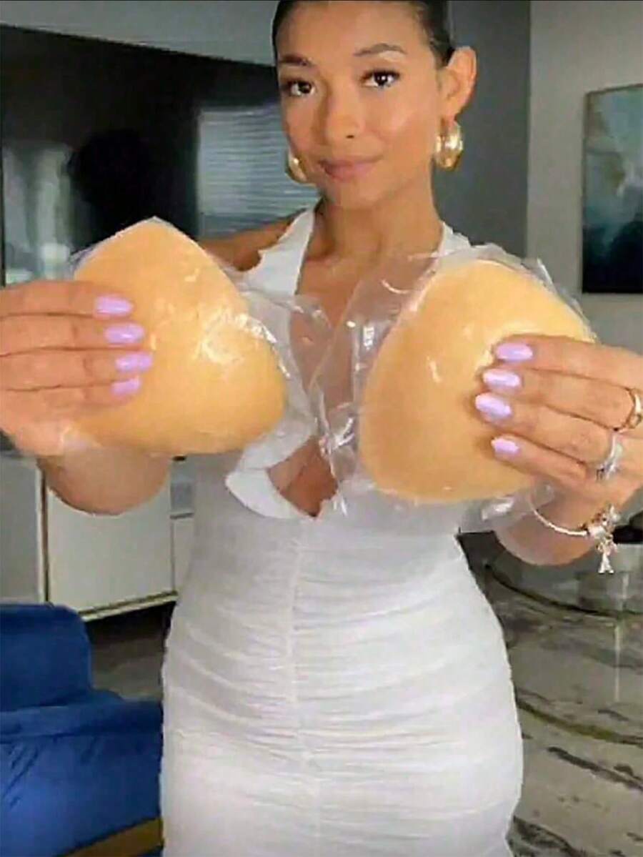 10-Pack, Non-Woven Disposable Nipple Covers, Black Gourd-Shaped Non-Woven Breast Pads | Strapless, Self-Adhesive, Skin-Friendly, Invisible, Comfortable, Anti-Sagging, Anti-Protrusion - Multicolor - View 1