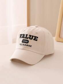 1pc Adjustable Breathable Children Classic Embroidered Baseball Cap, Suitable For Boys And Girls Daily Wear - Embroidered Baseball Cap - View 11