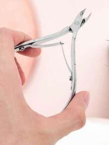 5mm Professional Nail Care Tool Set, Featuring Ultra-Sharp Stainless Steel Nail Clippers, Medical-Grade Nail Trimmer For Fingers And Toes, Easily Removes Calluses, Ergonomic Handle For Home, Salon, Manicure Class, Travel, Suitable Gift For Nail Technicians, Men And Women, Christmas, Birthday, Valentine's Day, Mother's Day - Silver - View 7