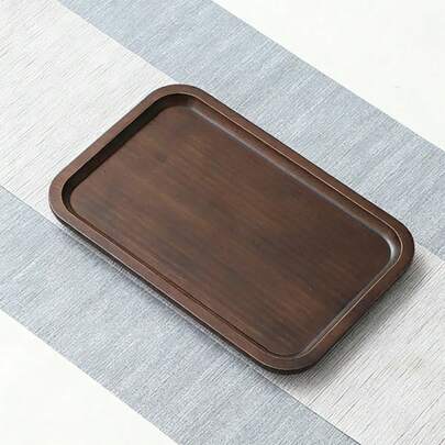 1 pieza Estante de madera para postres, bandejas de una sola capa y multicapa, estante de madera para cupcakes, bandejas rectangulares, bandejas para exhibir alimentos adecuadas para fiestas, cumpleaños, bodas, cocinas, regalos de Navidad y artículos decorativos para reuniones y cenas