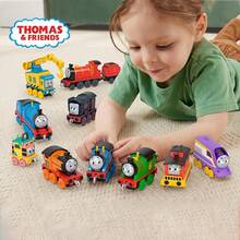 Thomas & Friends Mattel Fisher-Price, Engine & Cargo Car, Storytelling Play for Preschoolers - 彩色 - 查看 2