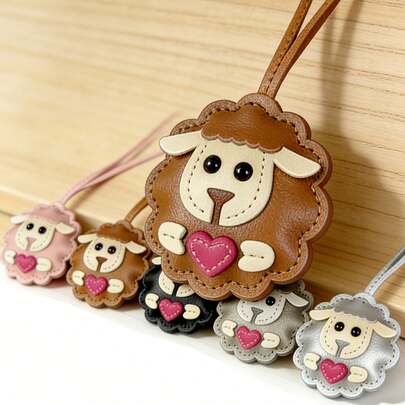 2 Móc Khóa Hình Trái Tim Tròn Hoạt Hình Dễ Thương Thời Trang Bằng Da PU & Len Nỉ, Móc Khóa Xe Hơi Đáng Yêu, Móc Treo Ba Lô, Trang Trí Túi Xách, Charm Túi Da & Nỉ, Phụ Kiện Túi Hình Động Vật, Trang Trí Túi Dây, Đồ Trang Trí Túi Dệt, Mặt Dây Chuyền Túi Nữ, Phụ Kiện Túi Màu Trơn, Trang Trí Ba Lô, Đồ Trang Trí Túi Xách Treo, Charm Túi Đeo Chéo, Mặt Dây Chuyền Trang Trí Điện Thoại, Phụ Kiện, Quà Sinh Nhật/Năm Mới, Quà Valentine, Quà Phục Sinh, Quà Tặng Cho Bạn Gái, Bạn Thân, Đồng Nghiệp, Chị Em Gái