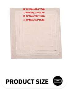 1pc 15-59 Inch Cheesecloth, Nut Milk Bag, Tofu Strainer, Kitchen Muslin Cloth - Soft, For Straining Butter, Cheese, Nut Milk, Tofu, Reusable And Washable, Reduces Food Waste, Enhances Cooking Experience - Multicolor - View 4