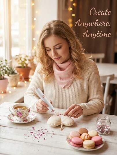 Diamond Dotting Pen | Nail Art And Tool Pen, Quickly Absorb Various Diamond Beads, Suitable For Diamond Painting, Nail Art And Beading Supplies, Double-Headed