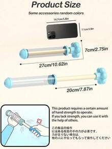 1pc Firework Water Gun, Children's Toy, Large Capacity Pump-Type Water Blaster, Ideal For Beach, Backyard, Garden, Pool, Outdoor Activities, Parties, Water Play, Portable, Party Game, Kids Water Play, Children's Birthday/Holiday Gift (Some Colors Random), Summer Must-Have - Multicolor - View 9