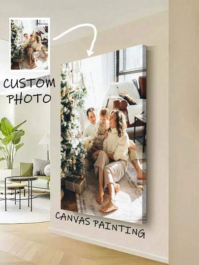Customized Frameless Canvas Poster | Home Wall Decor | Room Decoration + Valentine's Day/Mother's Day Gift