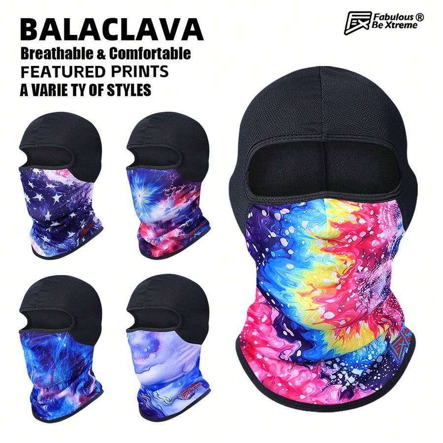 Fabulous Be Xtreme TT3024(131-140) 时尚扎染印花骑行拉法帽 - 彩色 - 查看 1