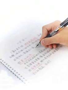 50/100pcs Click Pen Large Capacity 0.5mm Black Gel Pen Quick-Drying Durable Student Exam Office Signature Pen - Ballpoint Pen - View 2