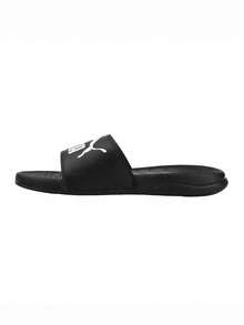 Puma Popcat 20 BX Unisex Slides Black 372279 - Puma Black-Puma Black-Puma White - View 5