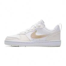 Nike COURT BOROUGH LOW BBALL (GS) 女童篮球鞋，休闲运动鞋，IR5462-100 - 白 - 查看 1